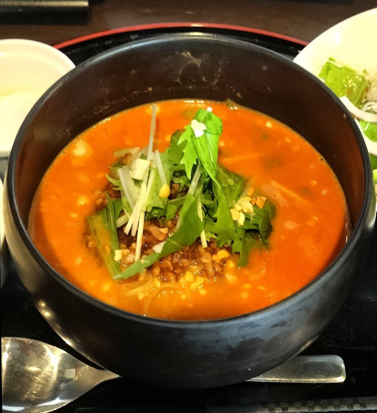 「担々麺ランチセット 1100円」@中華風ダイニング 紺家の写真