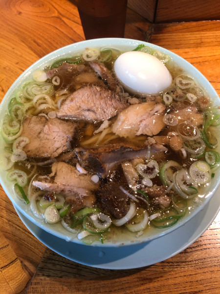 「チャーシュー麺」@浅草 生田庵の写真