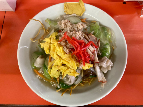 「伊府麺」@宝明楼 大口店の写真