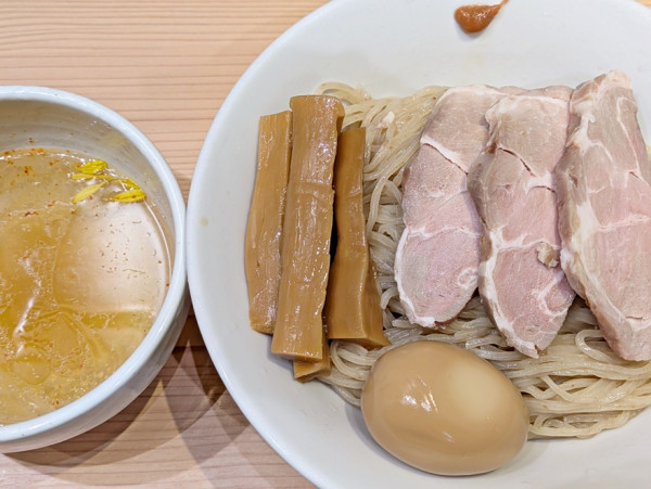 「特製鯛塩つけ麺」@京紫灯花繚乱 蒲田店の写真