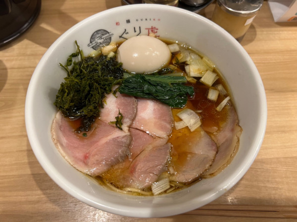 「特製生醤油らーめん」@和麺ぐり虎 名古屋店の写真