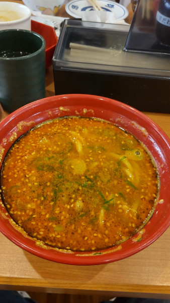 「担々麺」@無添くら寿司 たまプラーザ駅前店の写真