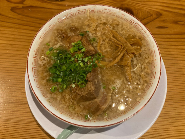 「屋台角煮ラーメン1000円」@博多屋台の写真