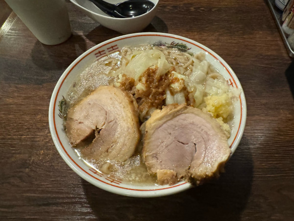 「【金曜限定】ガッツリ系（塩 ）」@麺屋 真心の写真