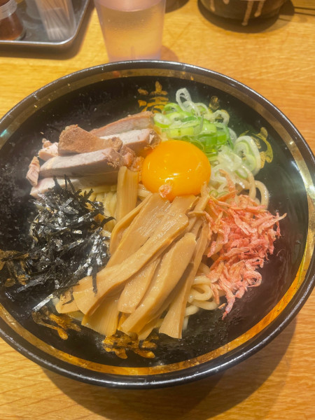 「上海老まぜそば（中）」@油そば専門 清水家 向ヶ丘遊園店の写真