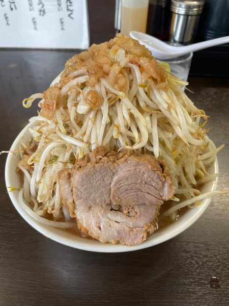 「ラーメン（中盛1000円）」@ラーメンどでん 大宮店の写真