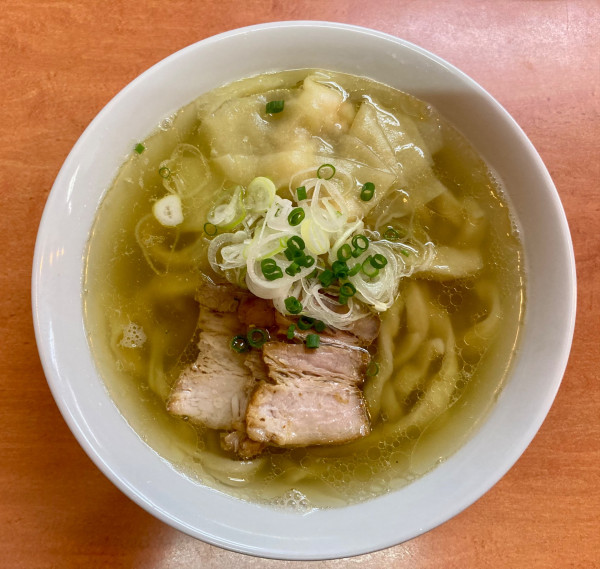 「海老ワンタンメン 1150円」@日陰の写真