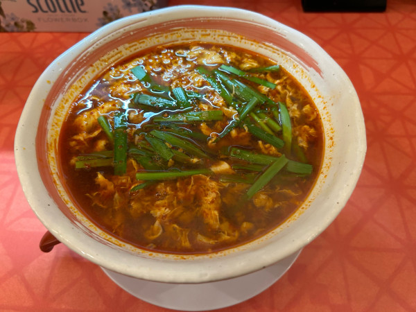 「宮崎辛麺(5辛、こんにゃく麺)」@宮崎辛麺 みやび 錦糸町店の写真