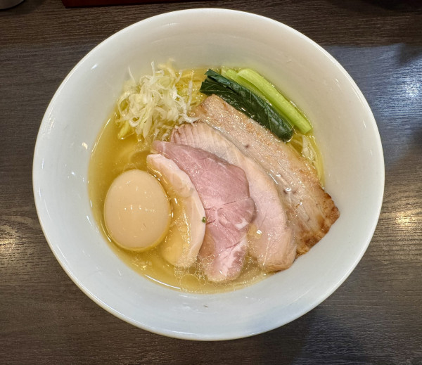 「特製芳醇鶏そば（塩）」@麺や 福はらの写真