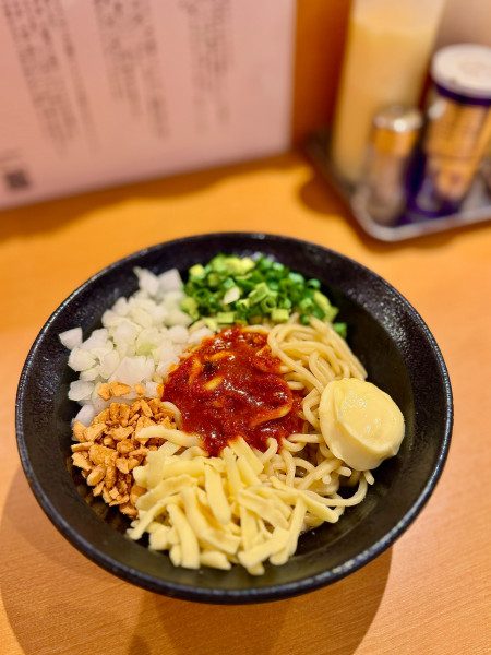 「辛まぜそば」@油そば 鈴の木の写真