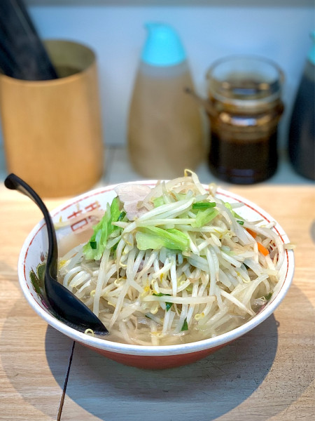 「タンギョーセット(タンメンギョウザ)セット ¥1,200」@タンメンしゃきしゃきの写真