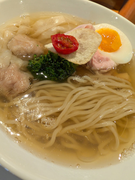 「特製中華そば 塩」@麦の空 GACHI SOBA DOJOの写真