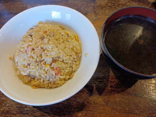 「半チャーハン（¥500）」@中華屋 啓ちゃんの写真