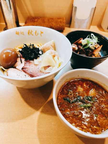 「特製味噌つけ麺」@麺処 秋もとの写真