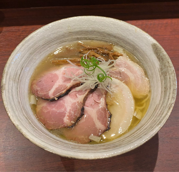「チャーシュー麺・塩 1450円」@らぁ麺 花筏の写真
