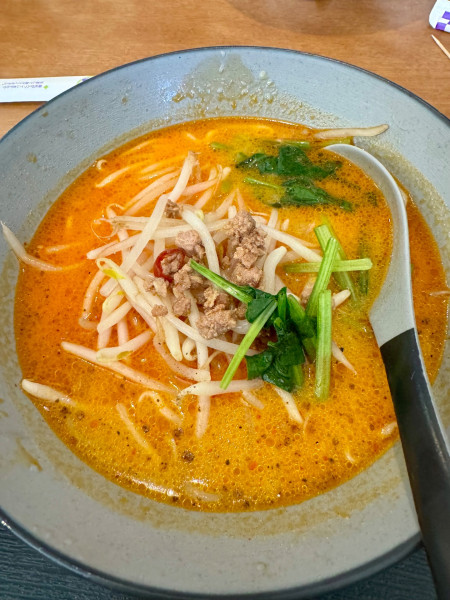 「担々麺チャーハンセット」@昇龍の写真