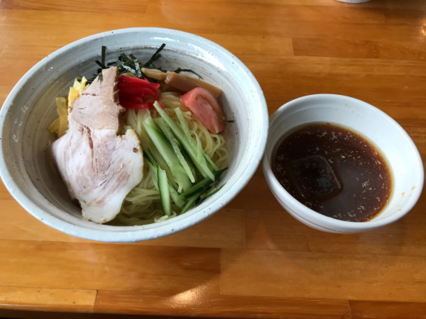 「冷やしつけ麺(834円)」@ふるさとの写真