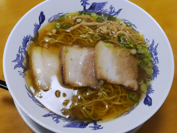 「支那そば 普通盛 880円」@支那そば へいきちの写真