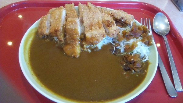 「ダージーパイ（大鶏排）カレー 1000円」@カレーの王様 市ヶ谷店の写真