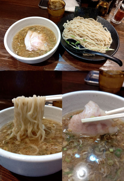 「『つけ麺+こってり背脂増し(￥880+50)』」@中華そば 西のの写真