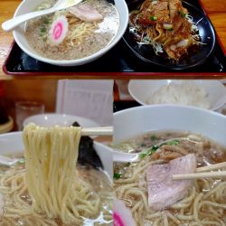 『焼肉定食とラーメン(¥1200)』