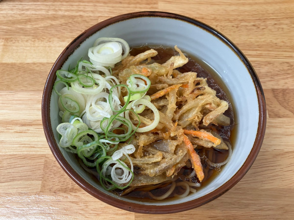 「かき揚げそば」@笠置そばの写真