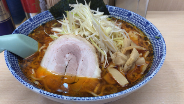 「激辛ネギらーめん（ にぼし ）1000円」@麺家 大勝軒 葛西店の写真