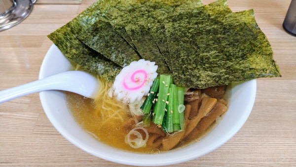 「メンマ鶏そば」@支那そば 想の写真