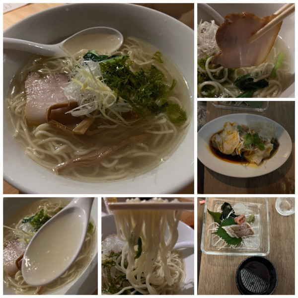 「【プレオープン】塩ラーメン ワンタン ハイボール」@さくら食堂の写真