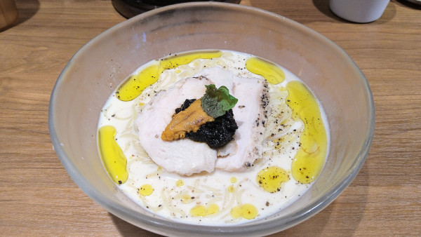 「【限定】冷やし雲丹のクリーミーNoodle」@鶏ポタラーメン THANK 蒲田店の写真