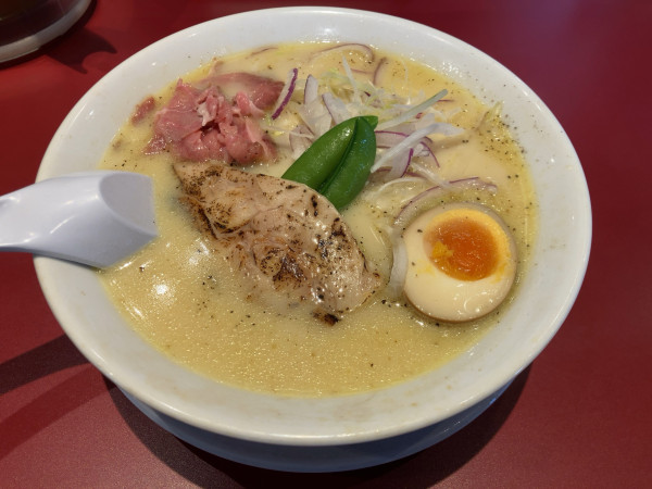 「鶏白湯ラーメン」@丸源ラーメン 八代店の写真