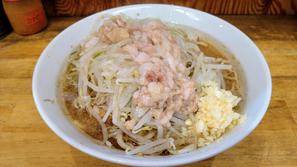 「小ラーメン(ニンニク･アブラ)」@ラーメン二郎 前橋千代田町店の写真