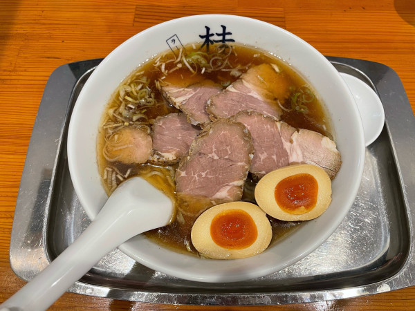 「チャーシューメン・小」@煮干しだし醤油ラーメン 桂の写真