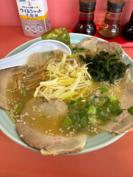 「ネギチャーシュー　中」@ラーメンショップ 平井店の写真