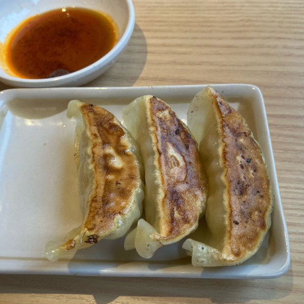 「ﾁｬｰﾊﾝ餃子ｾｯﾄ 429円(丸源餃子3個）他」@丸源ラーメン 印西牧の原モア店の写真