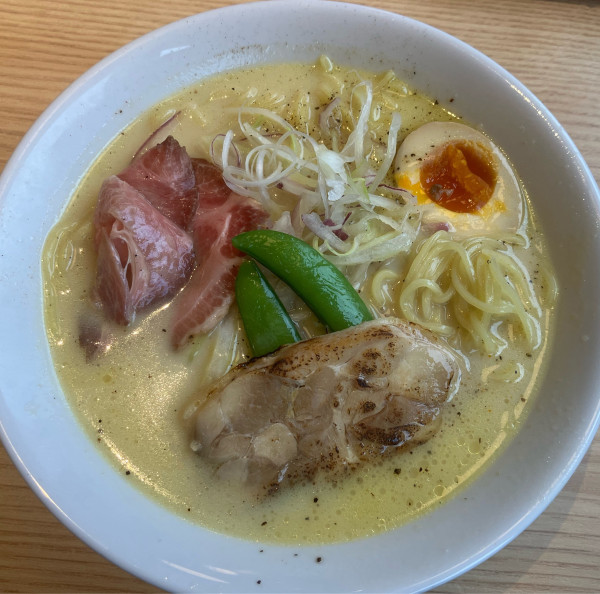 「濃厚鶏白湯そば979円【限定】他」@丸源ラーメン 印西牧の原モア店の写真
