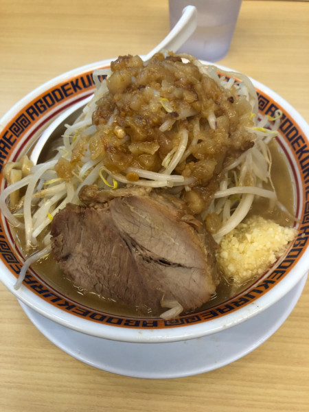 「ミニ　ラーメン」@麺屋 顎で喰らえの写真