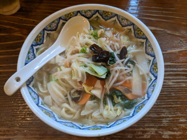 「野菜ラーメン：1,080円」@中国ラーメン 揚州商人 新橋店の写真