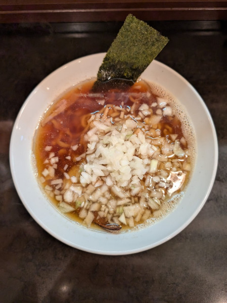 「中華そば+玉ねぎ」@中華そば 春ちゃんの写真