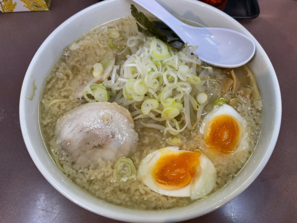 「ハッスルラーメンサービスランチ」@ハッスルラーメンホンマ 錦糸町店の写真