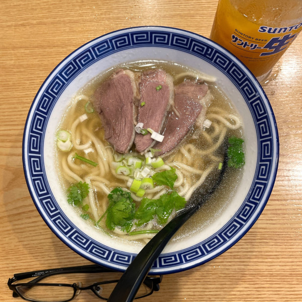 「ラム肉麺（自家製麺）」@草原の家の写真