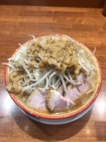 「ラーメン300g豚3枚」@らーめん バリ男 行徳店の写真