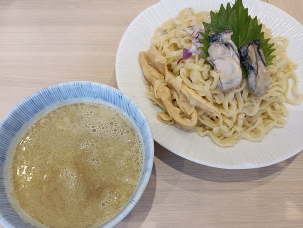 「【夏限定】牡蠣つけ麺（¥1,200）」@かきのおきての写真