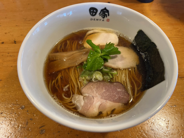 「煮干しそば　1100円」@中華そば 田家 本店の写真