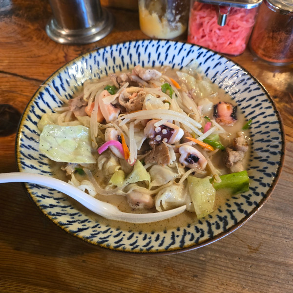 「ちゃんぽん」@元祖長浜 大学ラーメンの写真