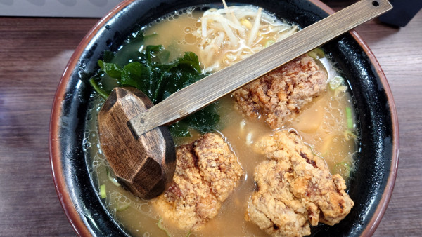 「からあげラーメン　1000円」@ラーメンショップ とさっ子の写真