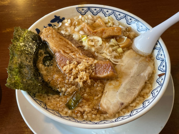 「極角煮ばんからラーメン」@東京豚骨拉麺 しゃかりきの写真