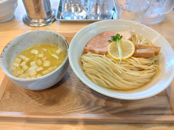 「昆布水つけ麺塩　大盛」@HONJO NOODLE HOUSEの写真