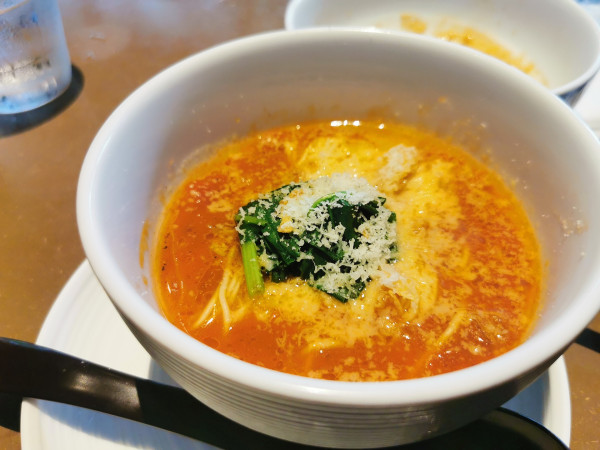 「トマト麺」@COEDO BREWERY THE RESTAURANTの写真