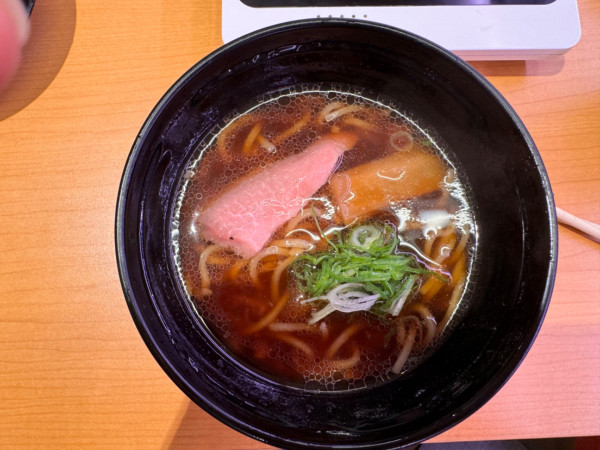「長岡醤油ラーメン」@スシロー 池袋駅東口店の写真